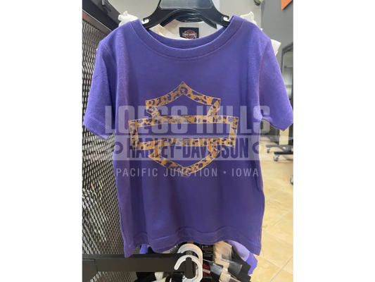 Girl’s HD Kitten Purple S/S T-shirt 40291953 - Girl’s