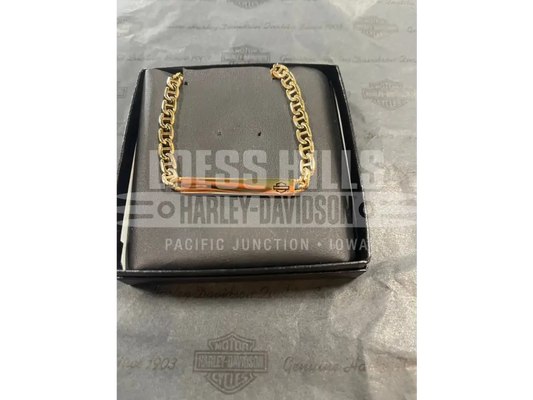 Gold B&S Mariner Chain Bar Necklace HSN0087 - Jewelry