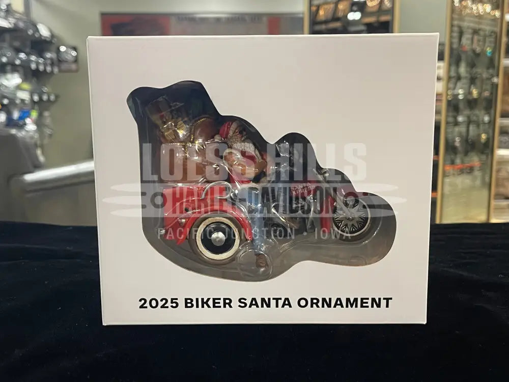 Harley-Davidson 2025 Biker Santa Ornament HDX-99359