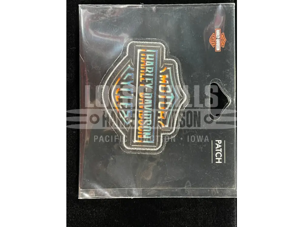 Harley-Davidson 3’’ Chrome B&S Patch HD-215982-17
