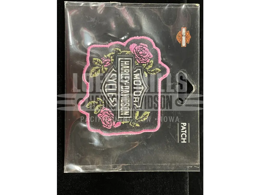 Harley-Davidson 3’’ Orchid Blossoms Patch HD-215982-18