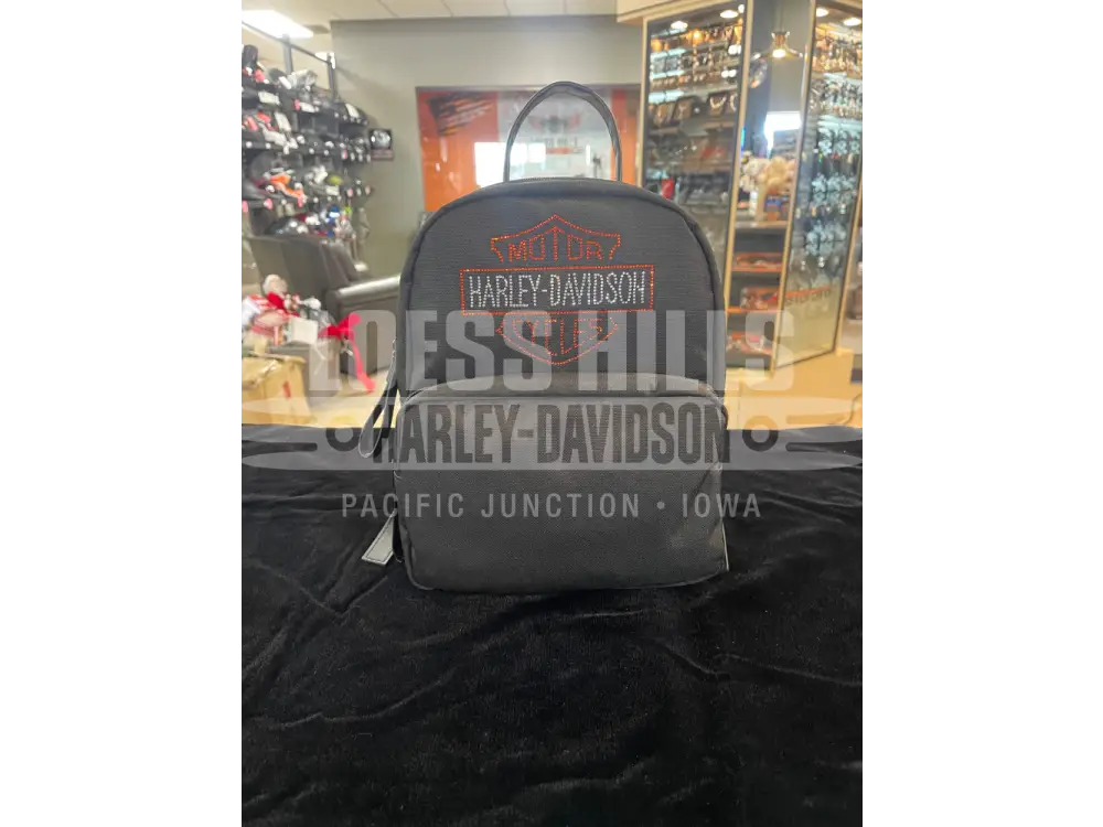 Harley-Davidson Bar & Shield Rhinestone Backpack MHW167