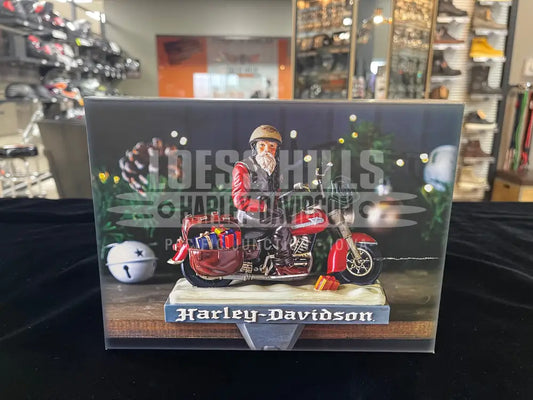 Harley-Davidson Biker Santa Stocking Holder HDX-99310