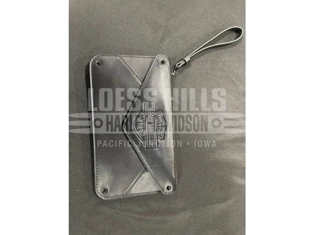 Harley-Davidson Black Cone Stud Wristlet MWW025/08 - Purse