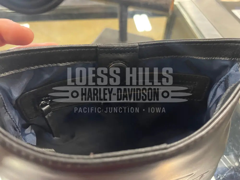 Harley-Davidson Black Crossbody Purse MHW099 - Black - Purse