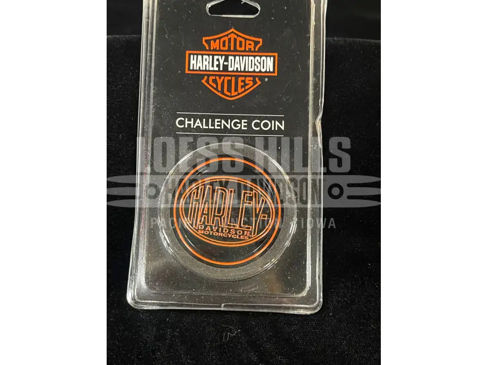 Harley-Davidson Block Harley Cutout Coin HD-215982-45