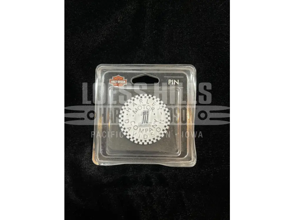 Harley-Davidson Checkered Moto Pin 8011253 - Collectables