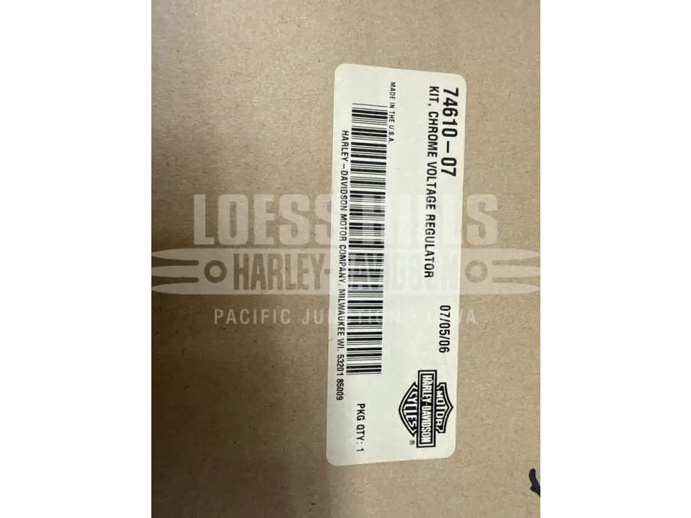 Harley-Davidson- Chrome Voltage Regulator Rectifier Softail