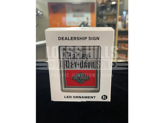 Harley-Davidson Dealership Sign LED Ornament HDX-99363