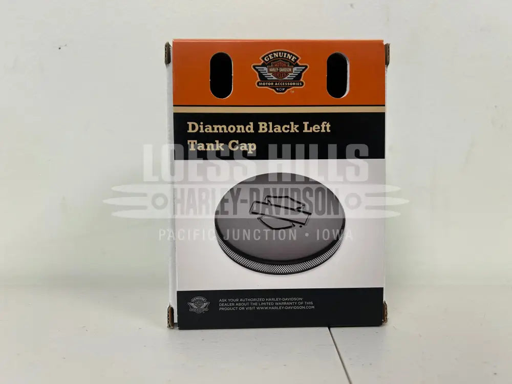 HARLEY-DAVIDSON Diamond Black Left Side Decorative Tank