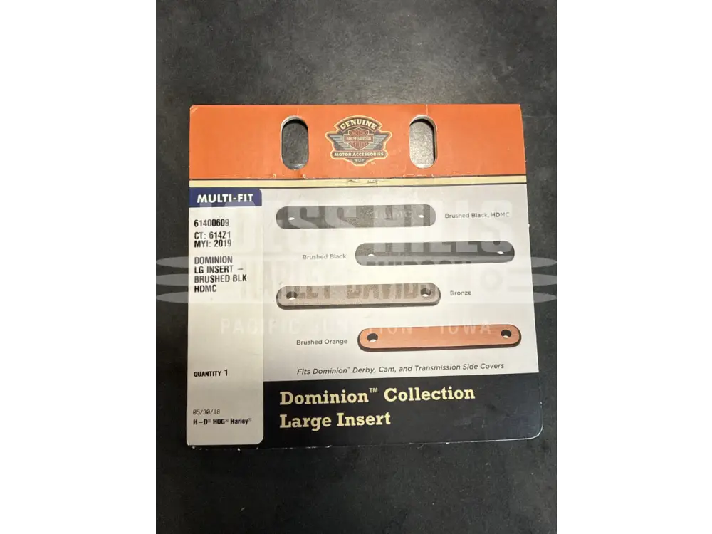 Harley-Davidson Dominion Large Insert Derby Cover Trim
