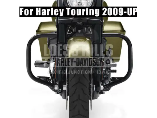 HARLEY DAVIDSON Engine Guard Kit (GLOSS BLACK)- 49050-09A