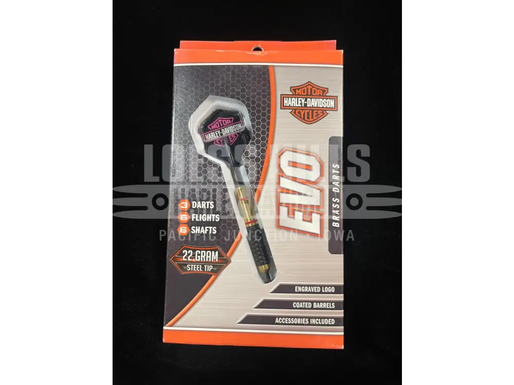 Harley-Davidson EVO 22 Gram Steel Tip Brass Darts DW-69602