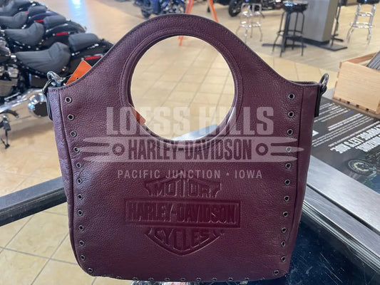 Harley-Davidson Eyelet Satchel Purse MHW124 - Purse