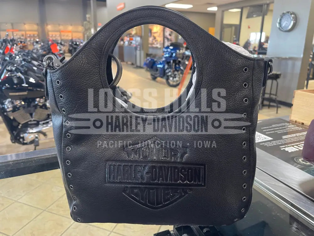 Harley-Davidson Eyelet Satchel Purse MHW124 - Purse