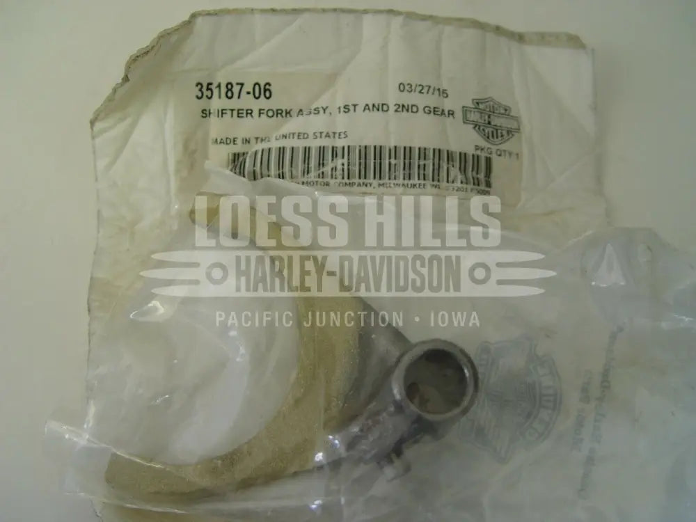HARLEY DAVIDSON Gear Selector Fork 1st/2nd OEM 35187-06