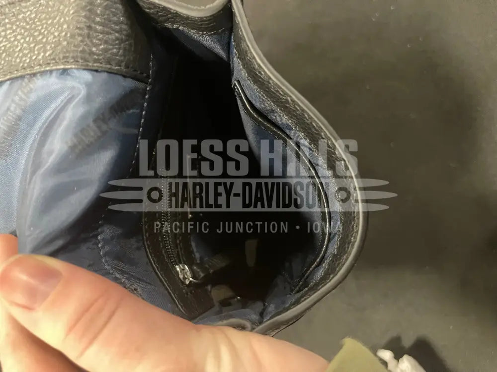 Harley-Davidson Iconic B & S Hip Bag MHW015 - Black - Purse