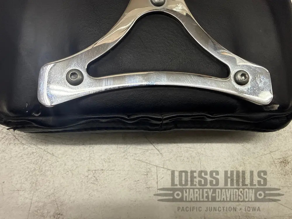 HARLEY DAVIDSON Leather Passenger Backrest Pad - BRP-BLK-2