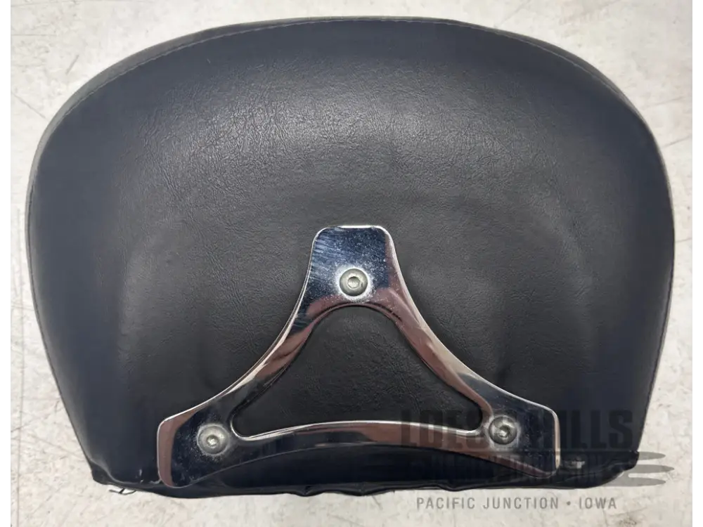 HARLEY DAVIDSON Leather Passenger Backrest Pad - BRP-BLK-2