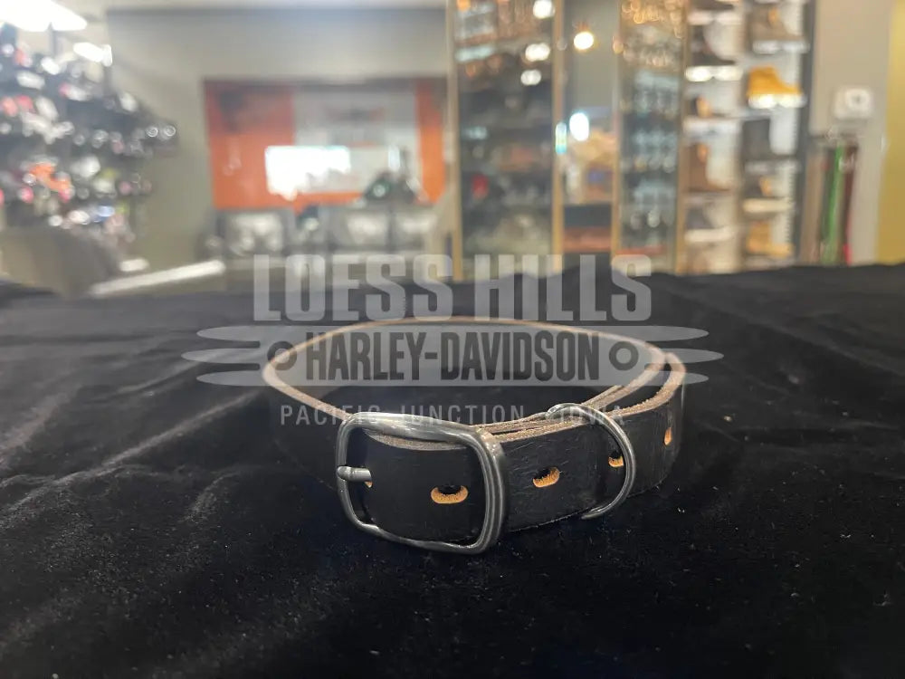 Harley-Davidson Leather Pet Collar L/XL MPC200/08 - Pets