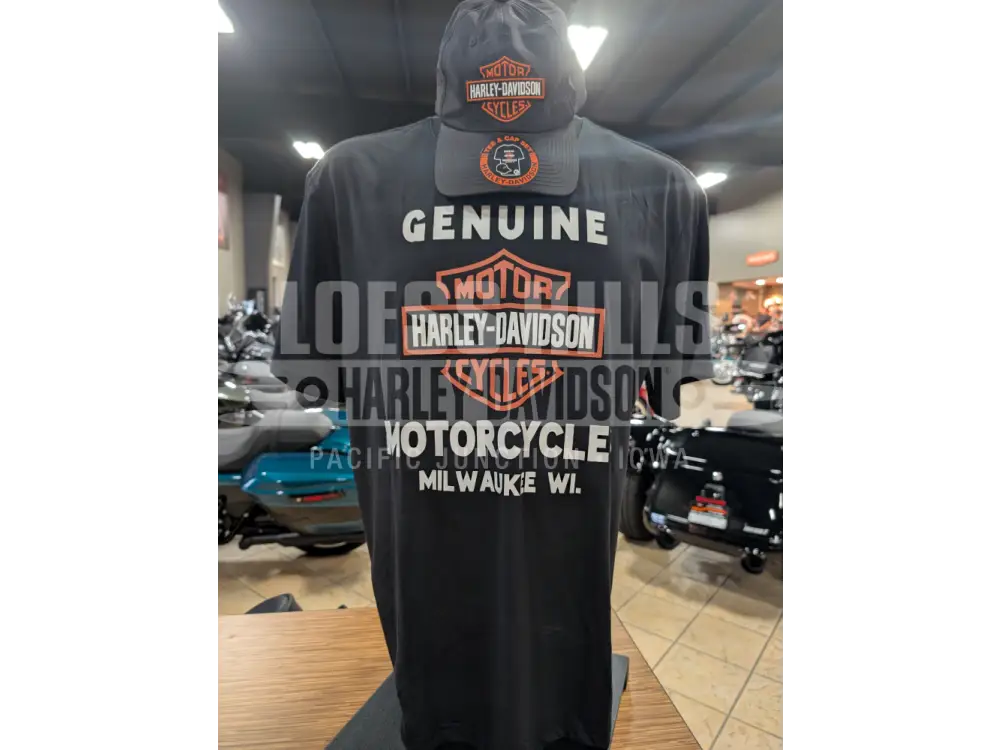 Harley-Davidson Men’s Bar & Shield T-shirt/Hat Gift Set