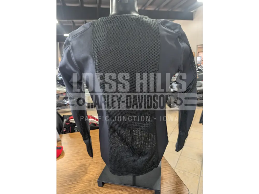 Harley-Davidson Men’s Black Mesh HD Shield Jacket