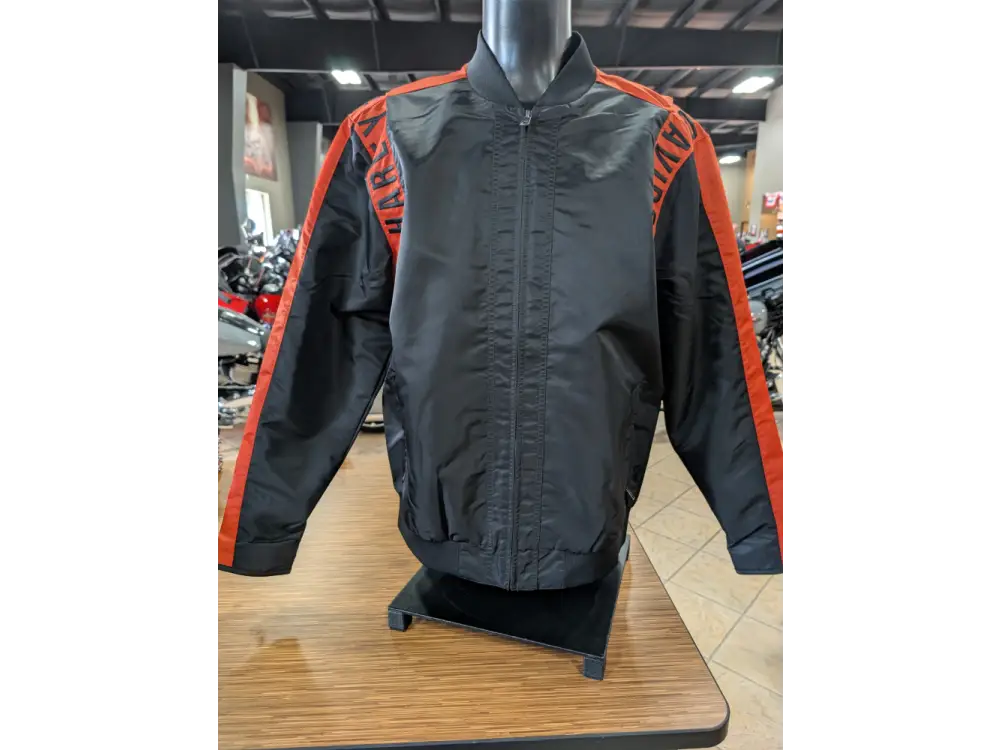 Harley-Davidson Men’s Black & Orange Jacket 97405-26VM