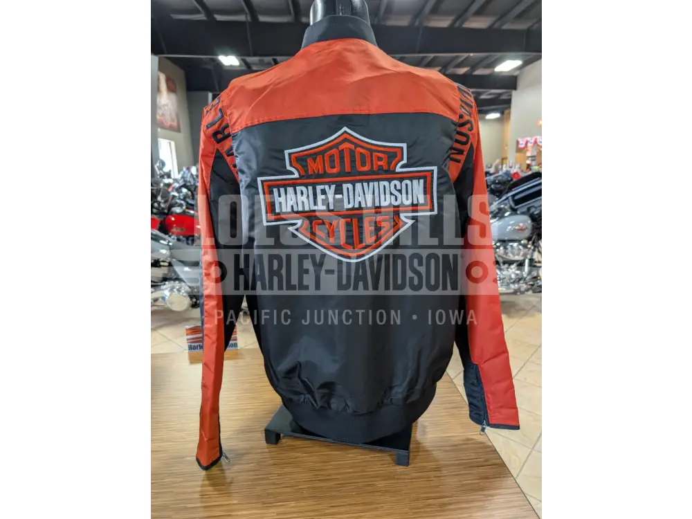 Harley-Davidson Men’s Black & Orange Jacket 97405-26VM