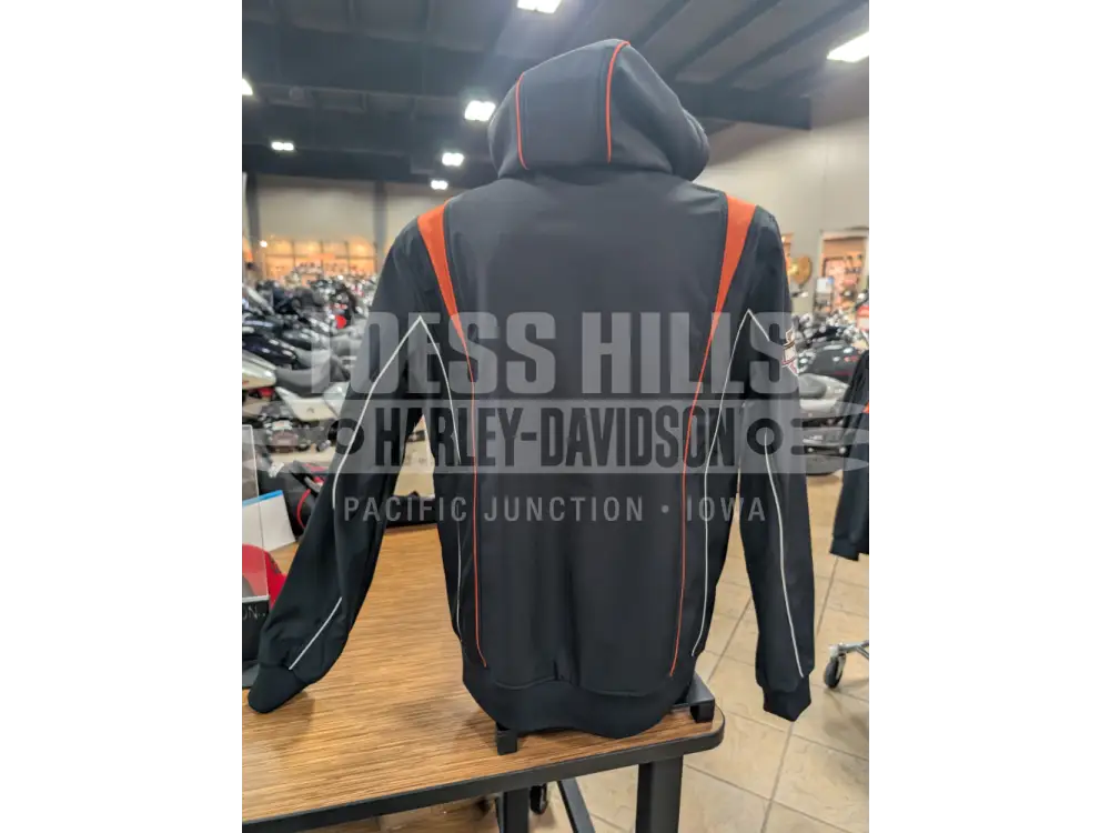 Harley-Davidson Men’s Black Windproof Soft Shell Jacket