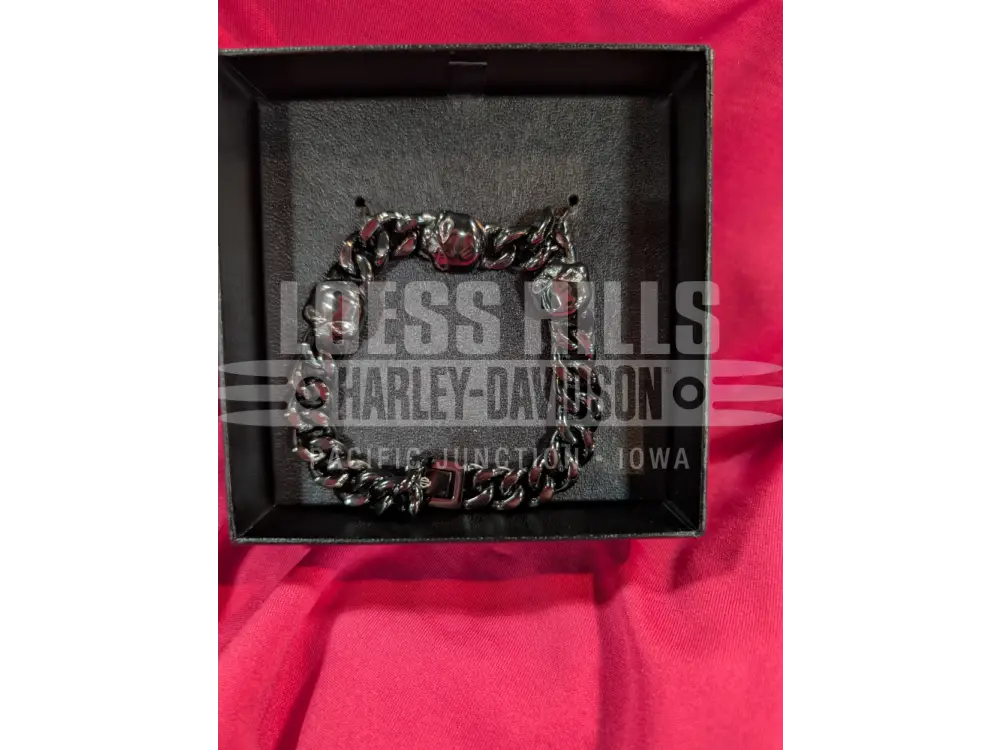 Harley-Davidson Men’s Hematite Plated Willie G. Chain