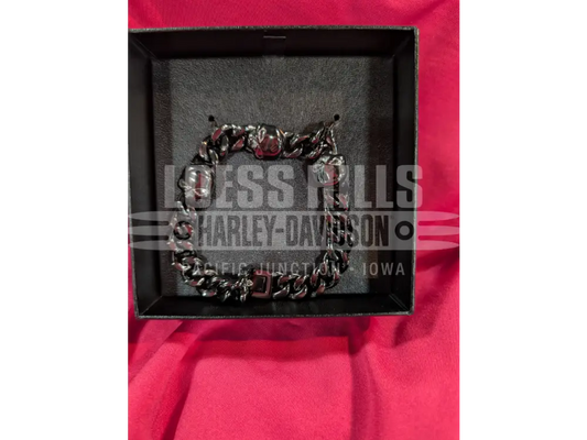Harley-Davidson Men’s Hematite Plated Willie G. Chain