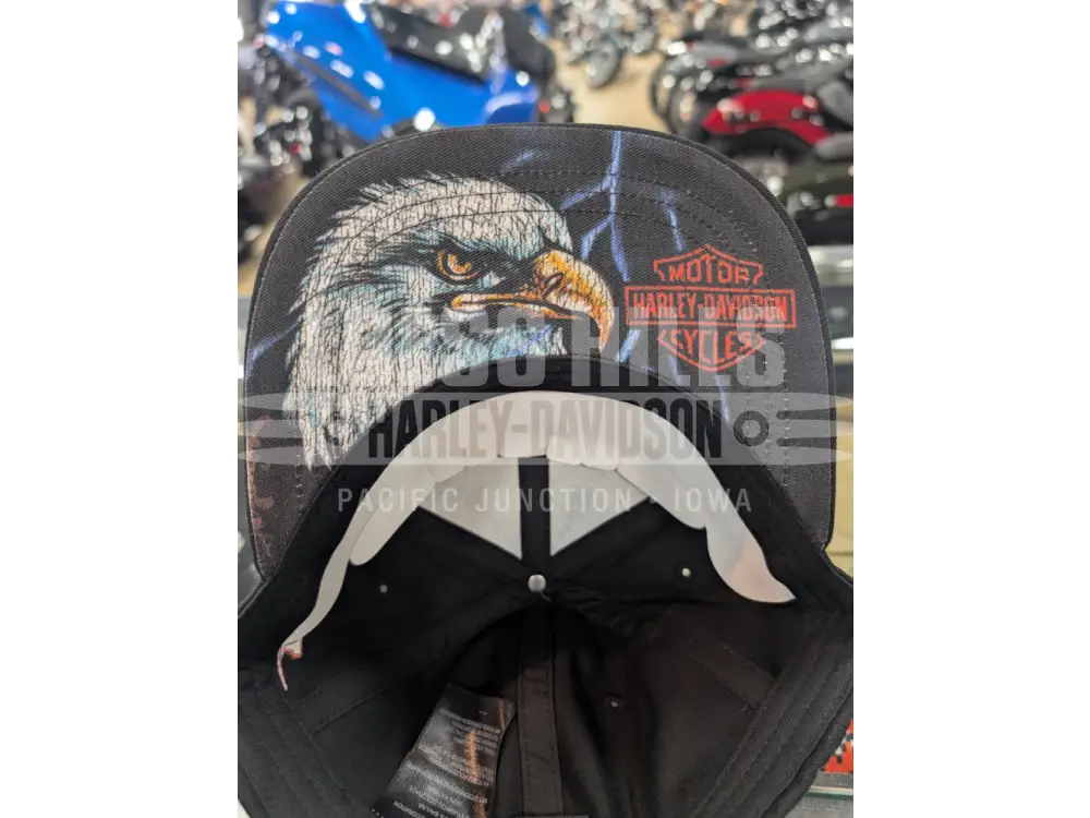 Harley-Davidson Men’s Lightning Eagle Panhead Fitted Cap