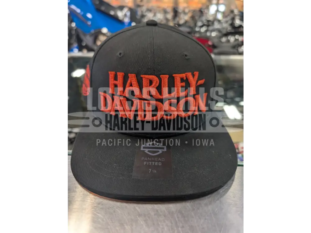 Harley-Davidson Men’s Lightning Eagle Panhead Fitted Cap