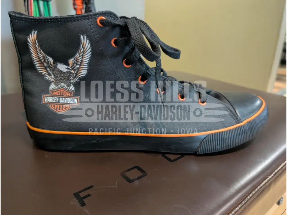 Harley-Davidson Men’s Nathan Eagle High Top Casual Sneaker