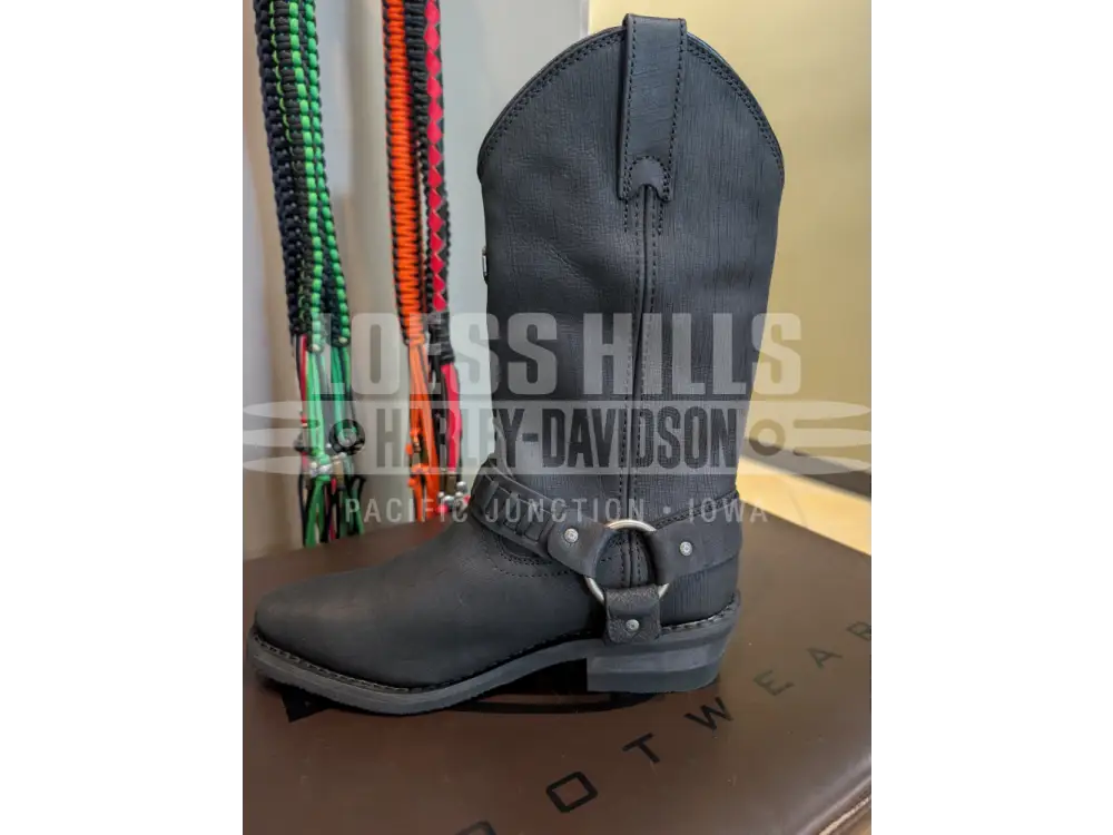 Harley-Davidson Men’s Pecos Black Riding Boot D93917