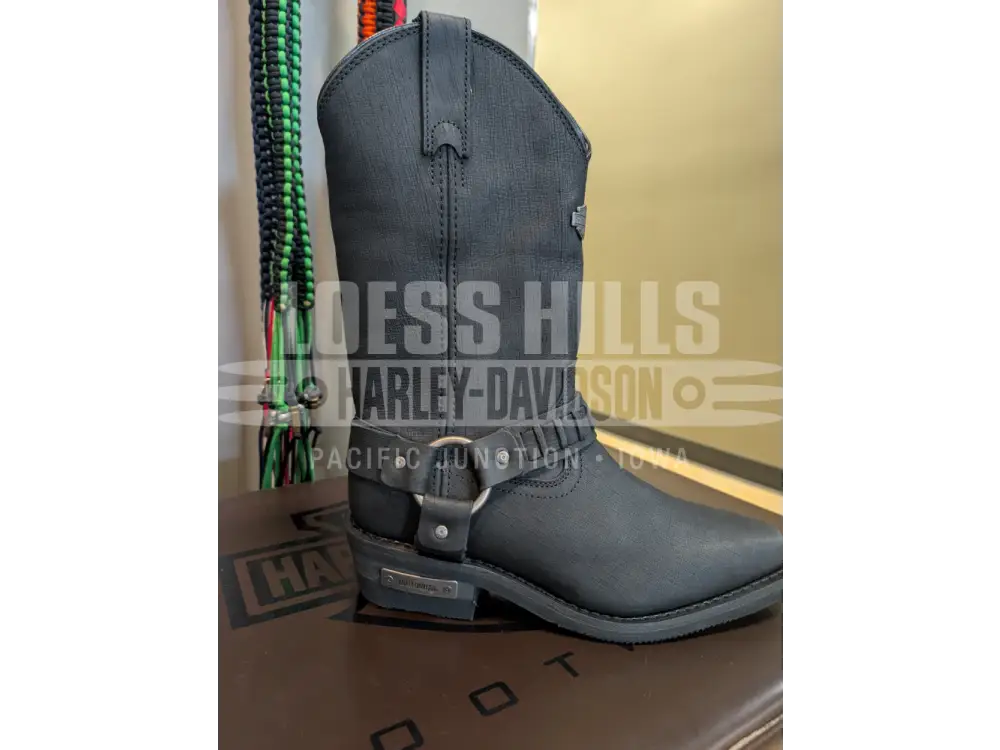 Harley-Davidson Men’s Pecos Black Riding Boot D93917