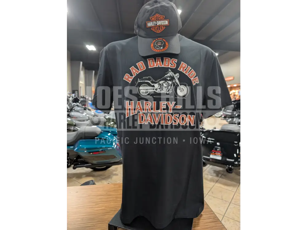 Harley-Davidson Men’s Rad Dads Ride T-shirt/Hat Gift Set