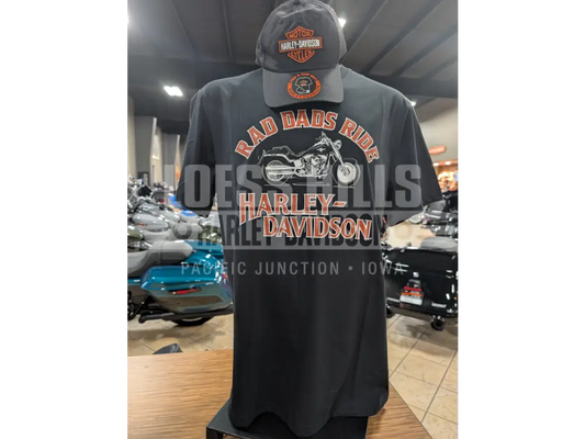 Harley-Davidson Men’s Rad Dads Ride T-shirt/Hat Gift Set