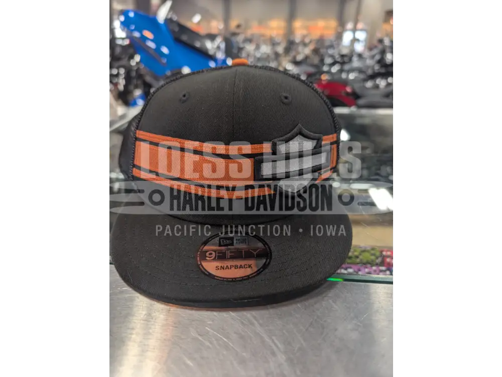 Harley-Davidson Men’s Stripe & Logo 9FIFTY Adjustable Cap