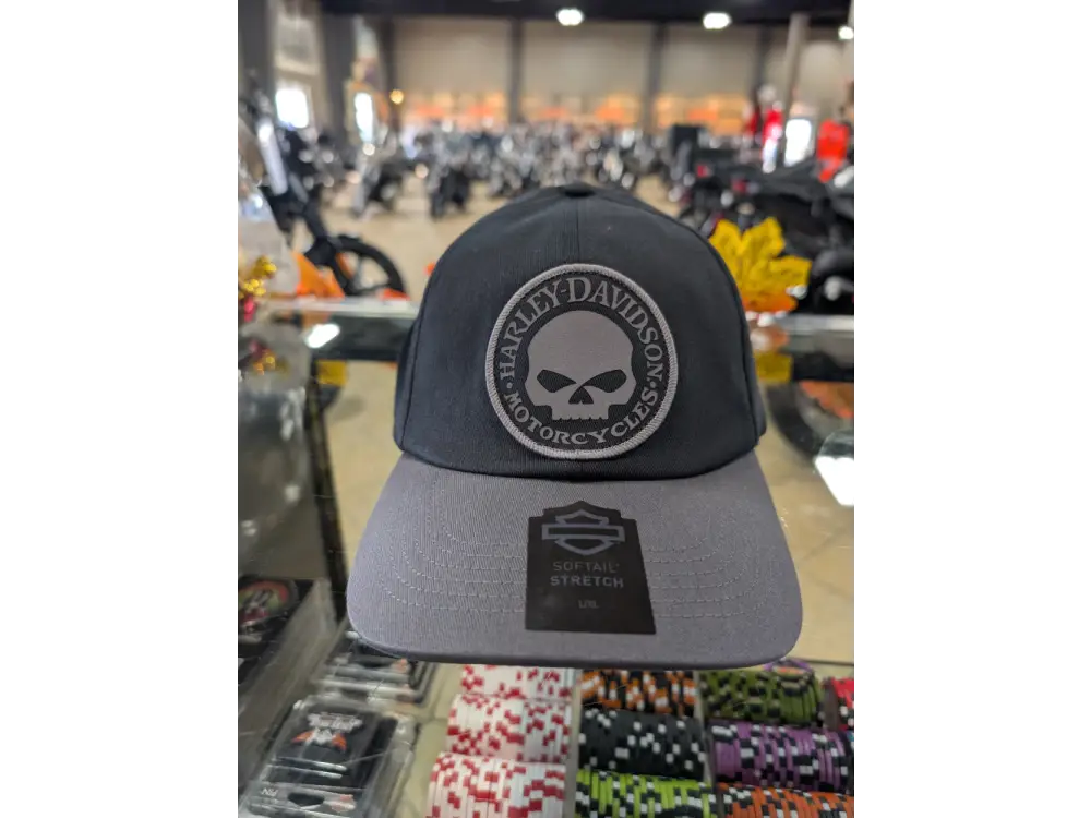 Harley-Davidson Men’s Willie G Softail Stretch-Fit Cap