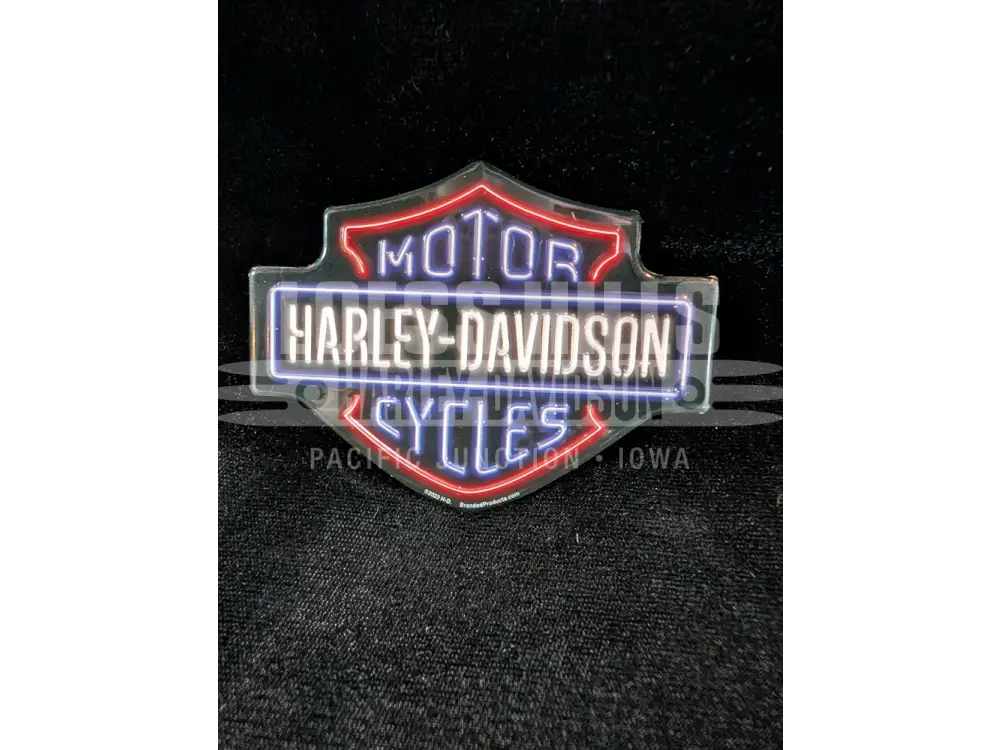 Harley-Davidson Neon Bar & Shield Magnet HDL-15549