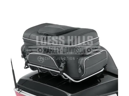 HARLEY DAVIDSON Onyx Premium Luggage Tour-Pak Rack Bag