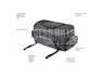 HARLEY DAVIDSON Onyx Premium Luggage Tour-Pak Rack Bag