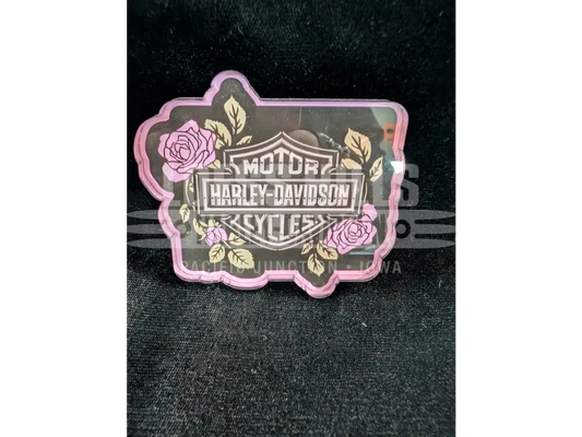 Harley-Davidson Orchid Blossoms Magnet HD-215982-02