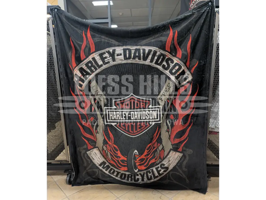 Harley-Davidson Outlaw Throw Blanket 1HDM/23600/02