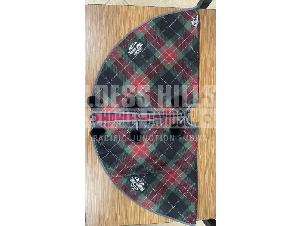 Harley-Davidson Plaid Tree Skirt HDX-99350 - Collectables