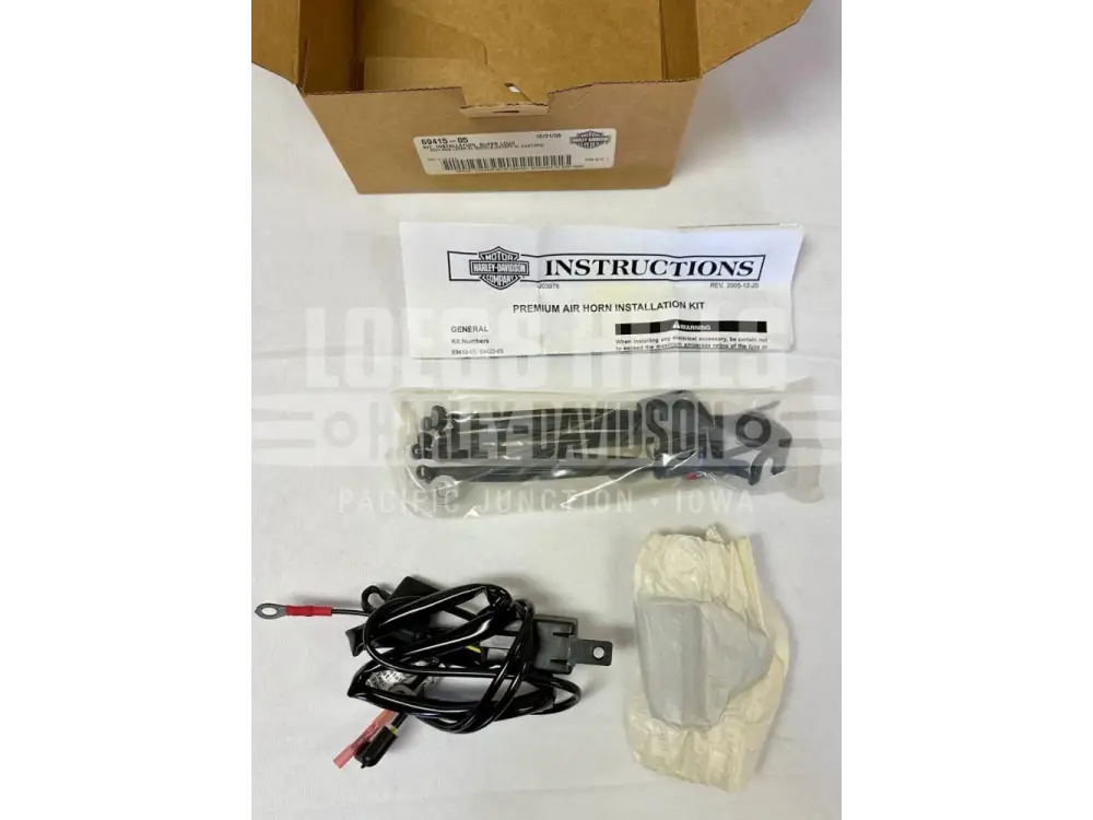 Harley-Davidson Premium Air Horn Installation Kit XL