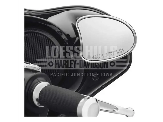 Harley-Davidson® Chrome Tapered Fairing Mount Mirrors