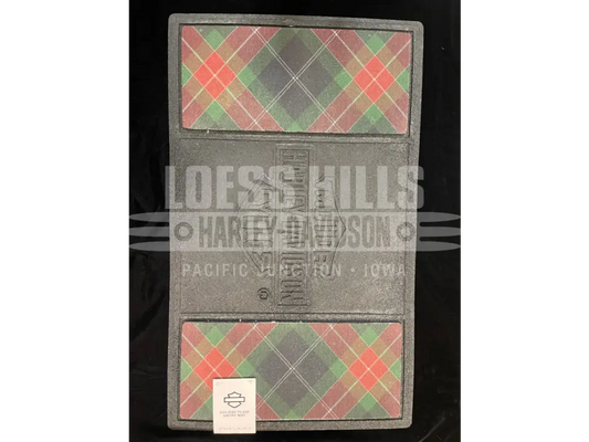 Harley-Davidson Red/Green Plaid Entry Mat HDX-99347