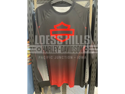 Harley-Davidson Red Long Sleeve Moto Jersey 96621-25VX/002L